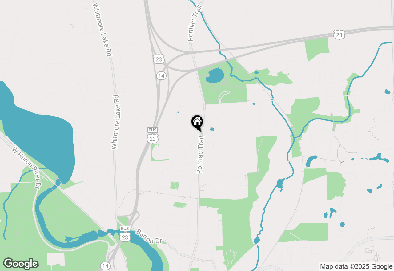 Map of 2994 Montana Way, Ann Arbor, MI 48105
