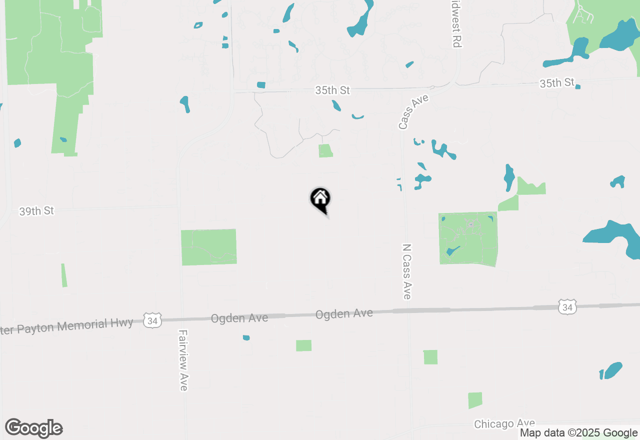 Map of 3916 Liberty Boulevard, Westmont, IL 60559