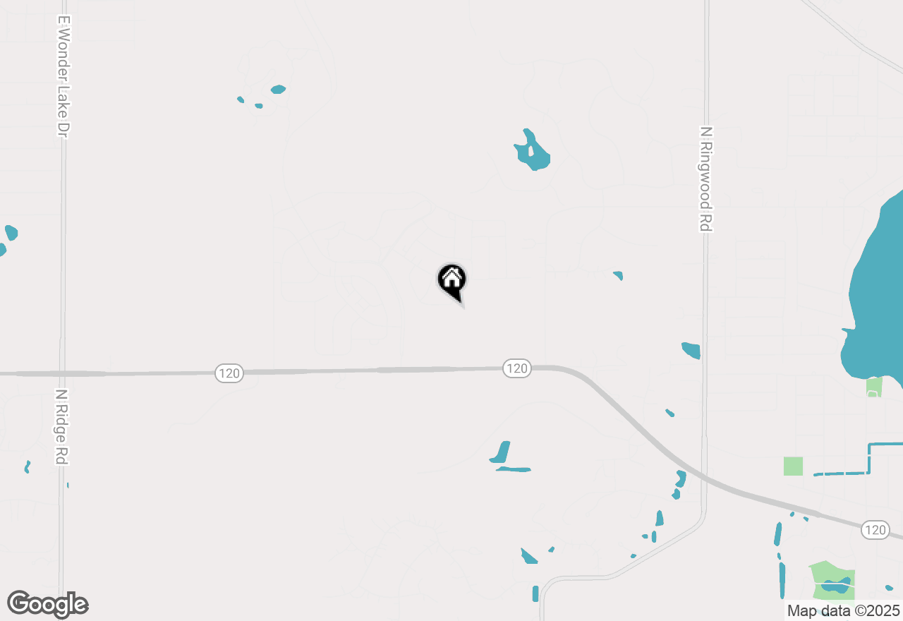 Map of 6417 Juniper Drive, Wonder Lake, IL 60097