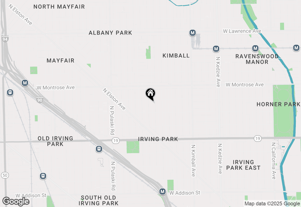 Map of 4240 N Lawndale Avenue, Chicago, IL 60618