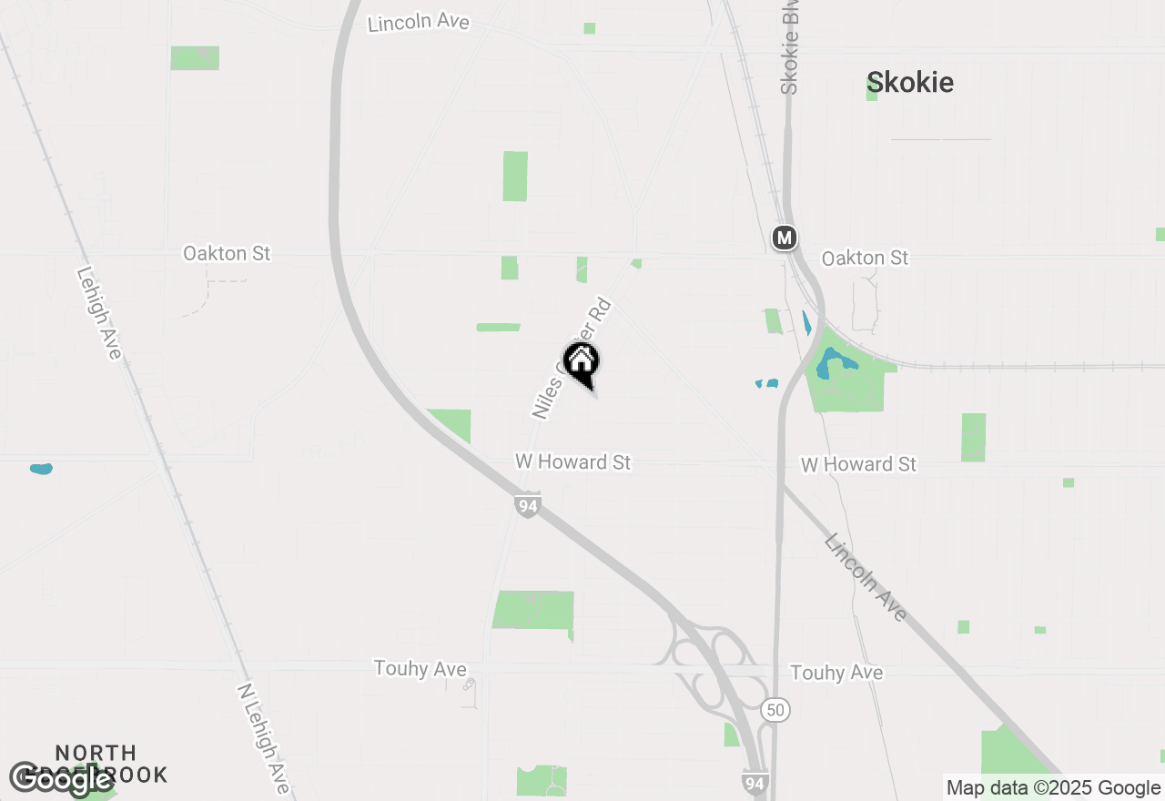 Map of 7707 Laramie Avenue, Skokie, IL 60077