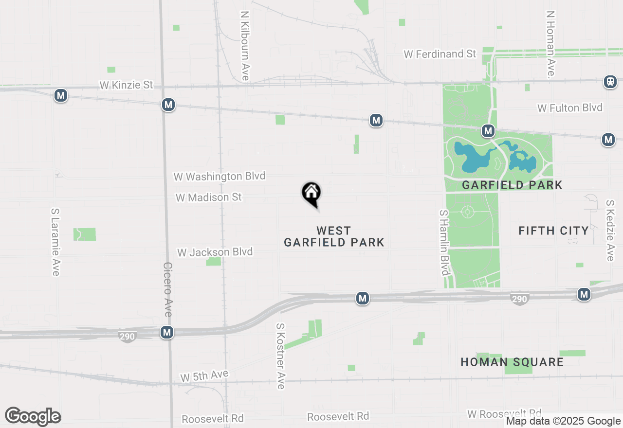 Map of 4249 W Monroe Street #1, Chicago, IL 60624