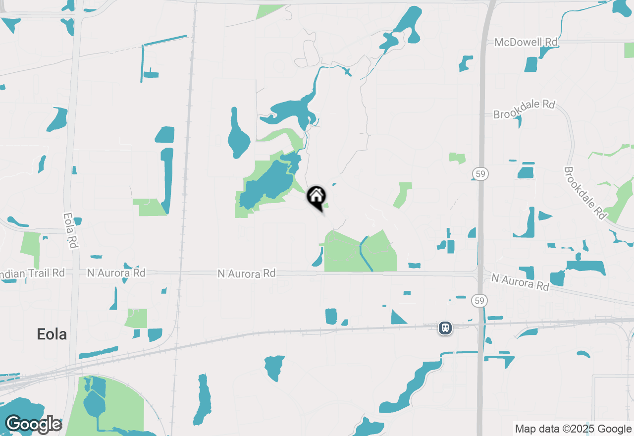 Map of 835 Genesee Drive, Naperville, IL 60563