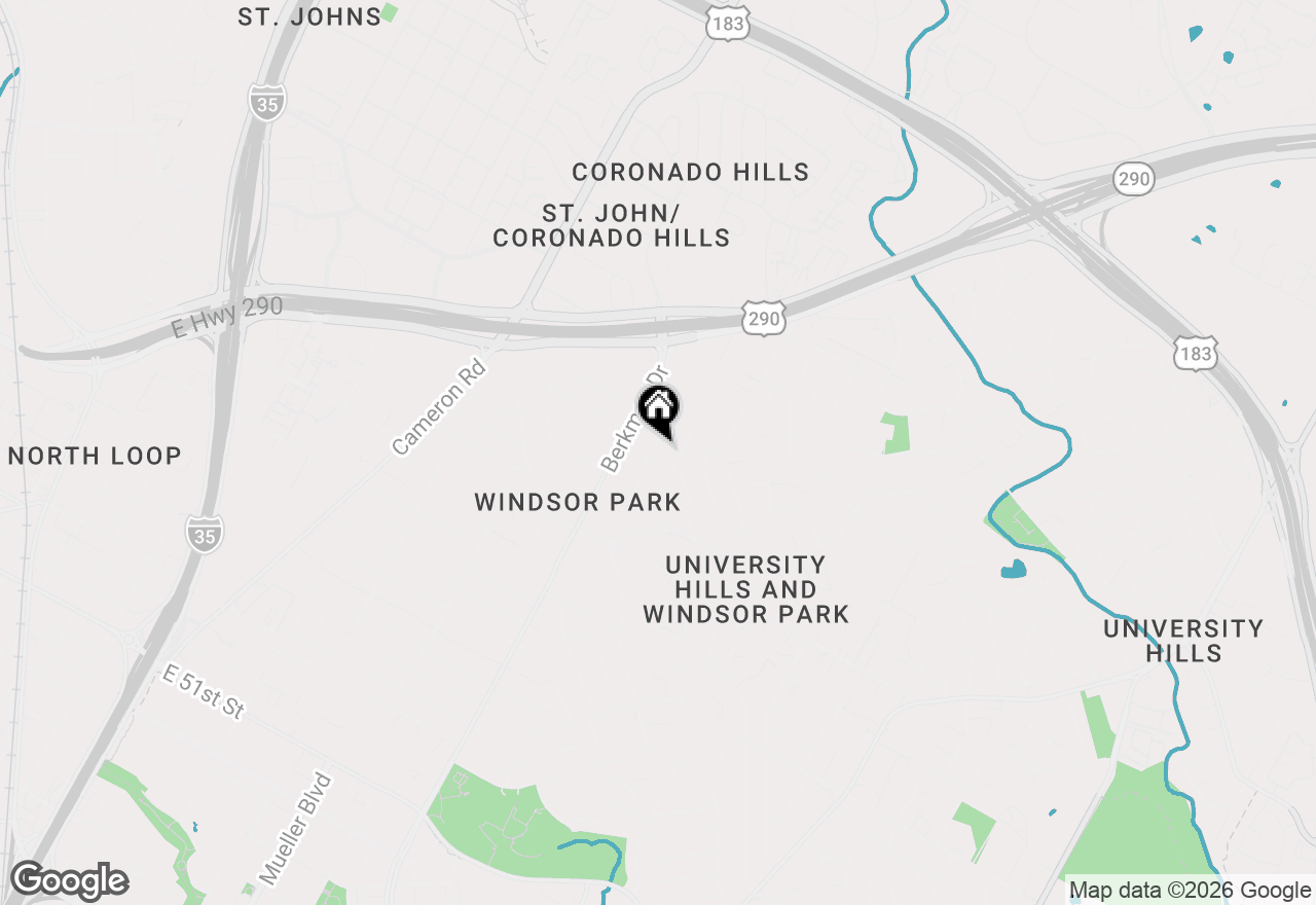 Map of 6403 Hickman Ave, Austin, TX 78723