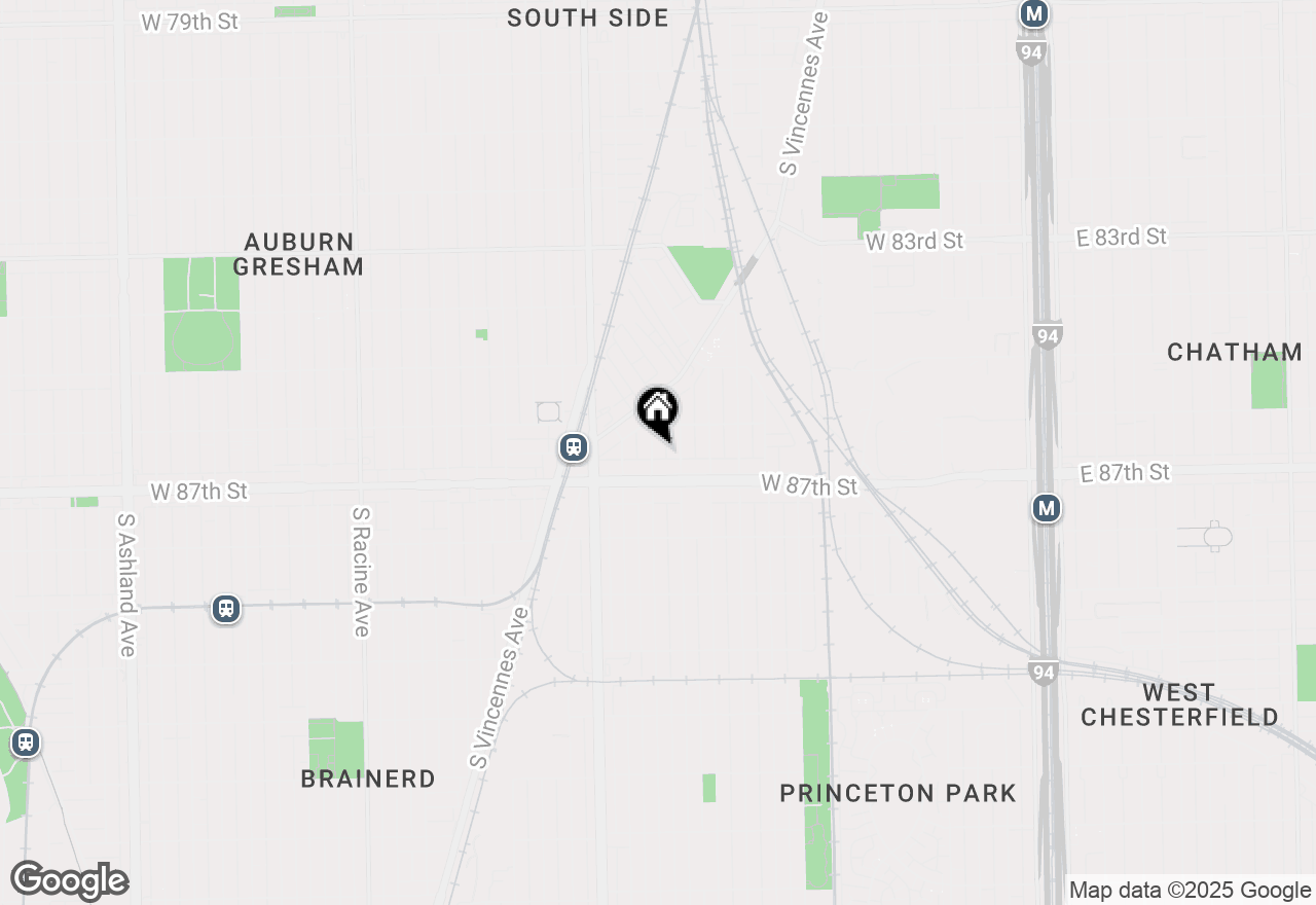 Map of 8629 S Union Avenue, Chicago, IL 60620