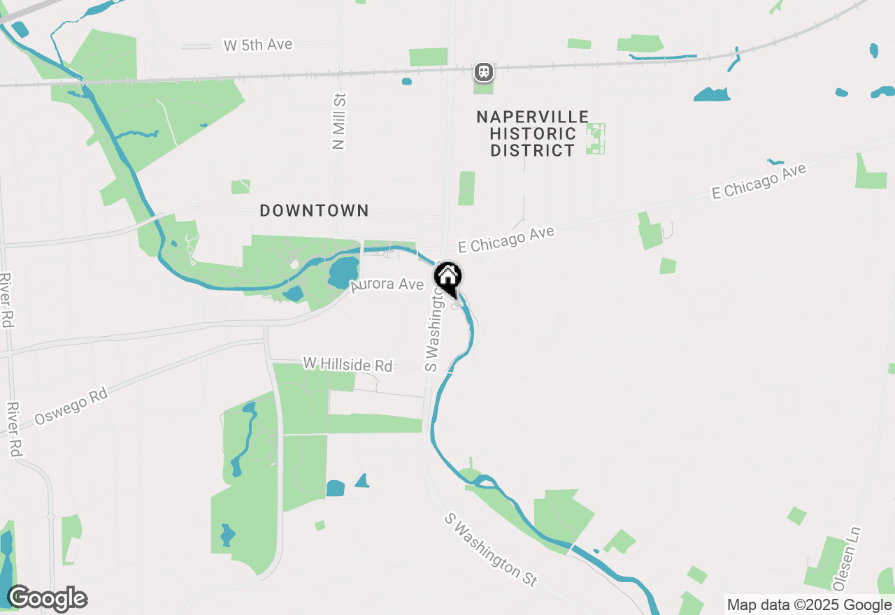 Map of 520 S Washington Street #103, Naperville, IL 60540