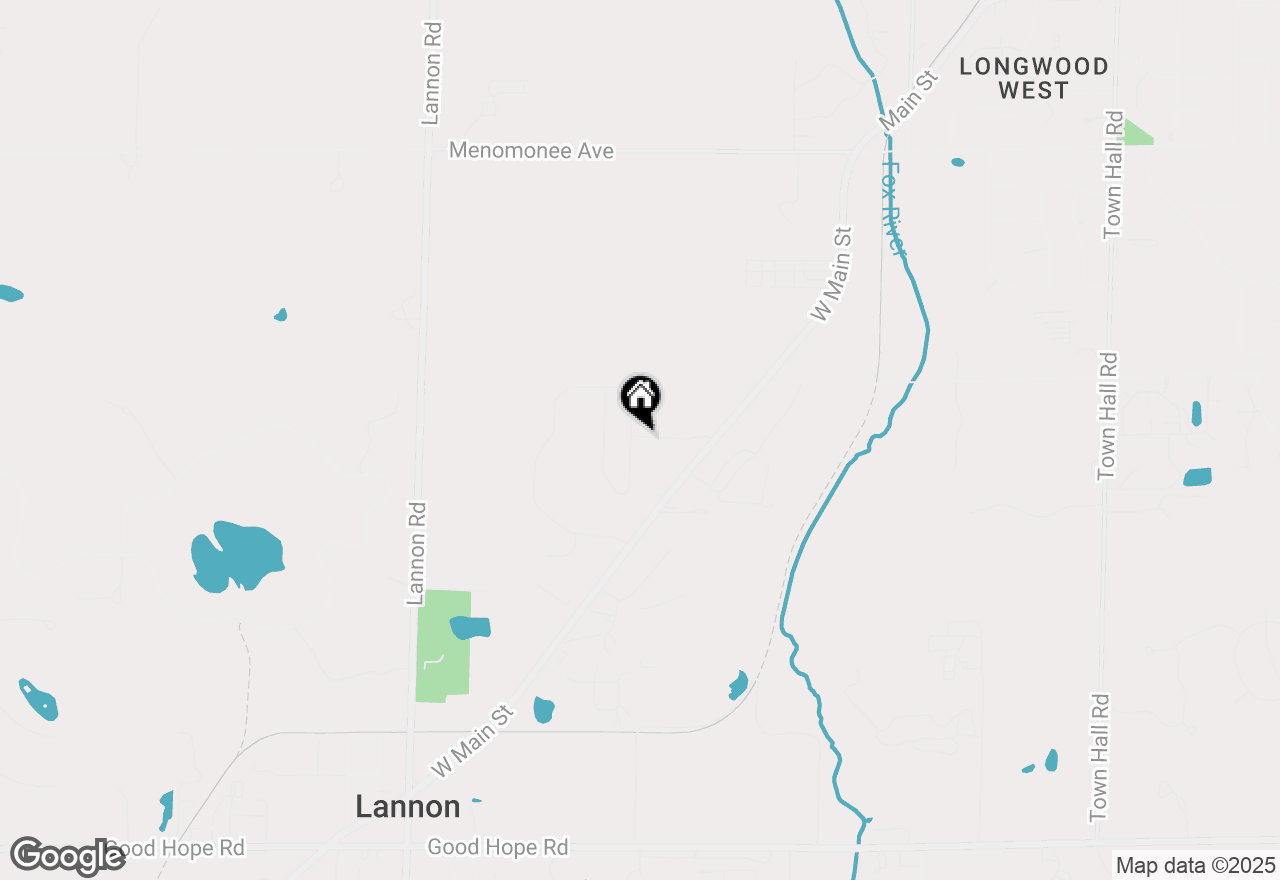 Map of 7908 E Stone Ridge Dr, Lannon, WI 53046