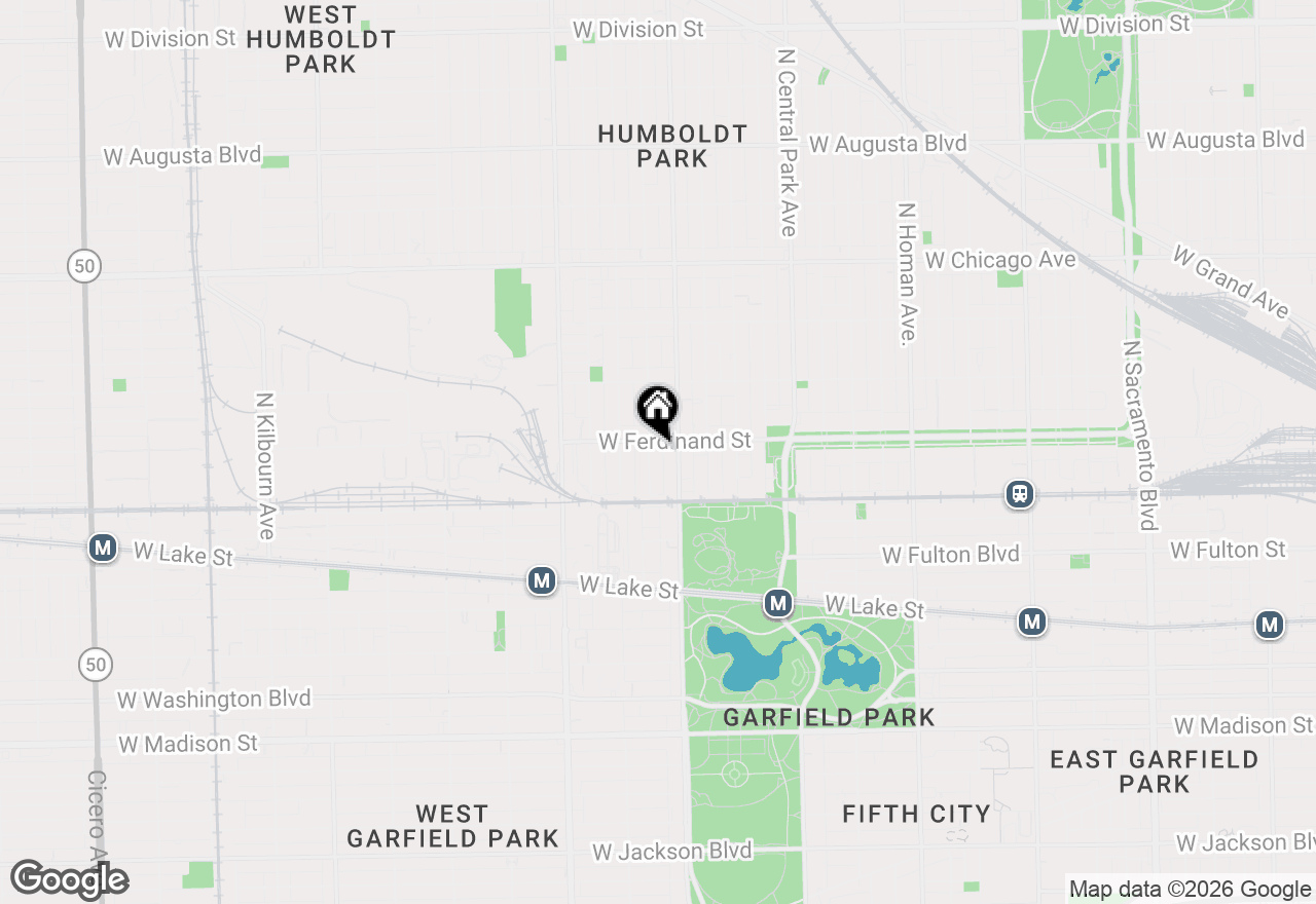 Map of 451 N Avers Avenue, Chicago, IL 60624