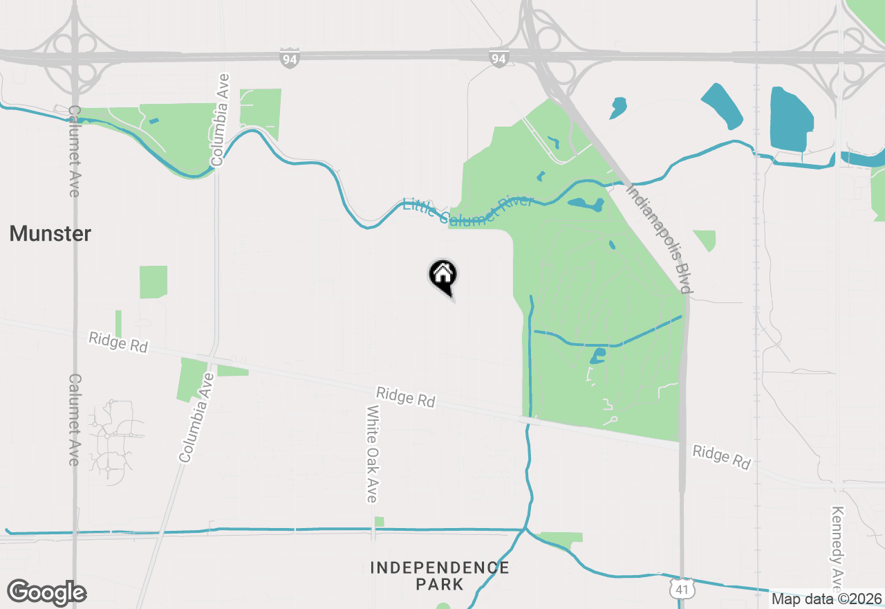 Map of 8309 Northcote Avenue, Munster, IN 46321