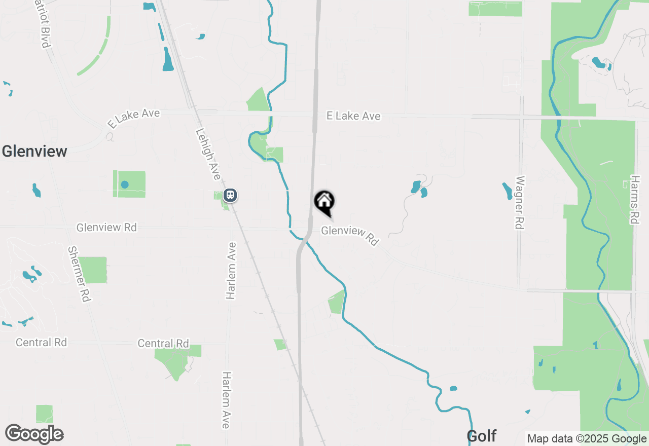 Map of 1622 Glenview Road, Glenview, IL 60025