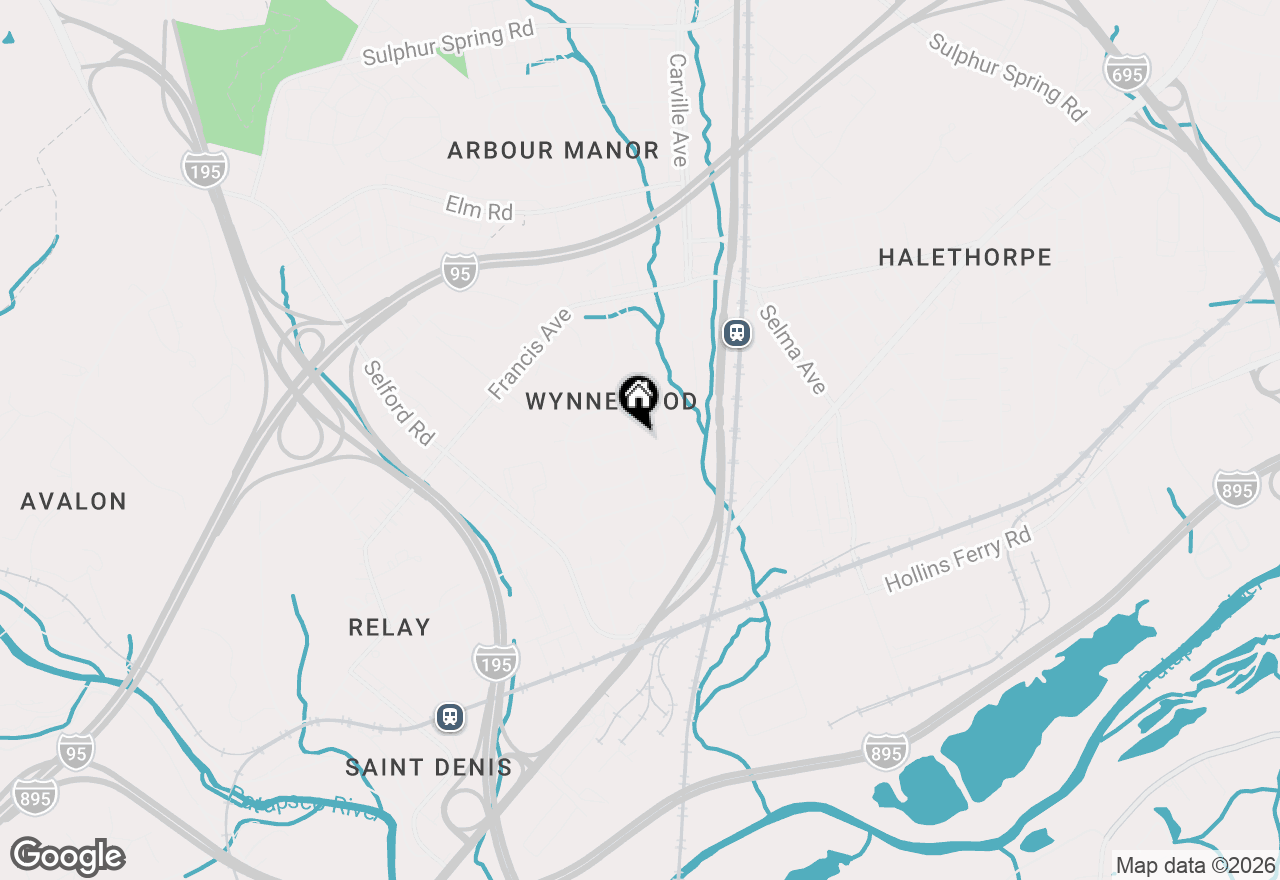 Map of 5815 Heron Drive, Baltimore, MD 21227