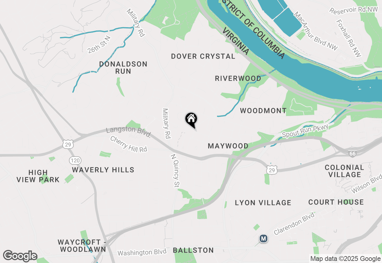 Map of 3662 Vacation Lane, Arlington, VA 22207