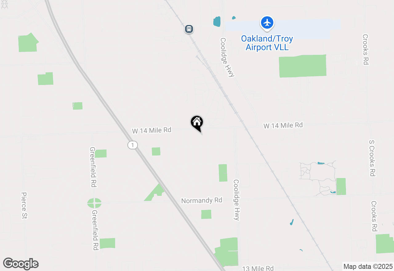 Map of 4701 Tonawanda Avenue, Royal Oak, MI 48073