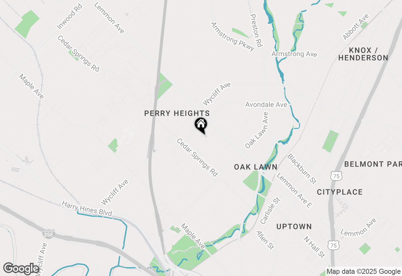 Map of 4104 N Hall Street #331, Dallas, TX 75219