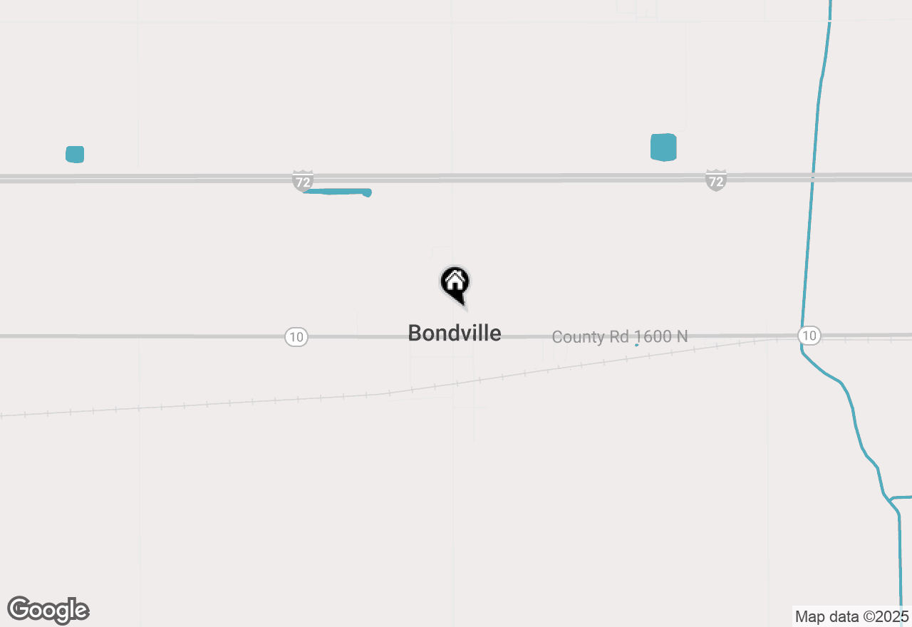 Map of 202 N Market Street, Bondville, IL 61815