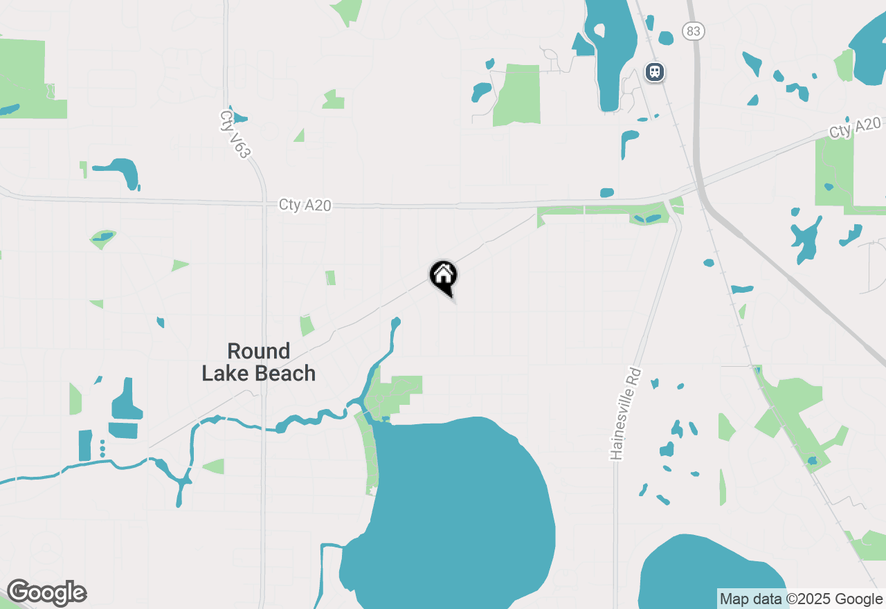Map of 1417 Melrose Avenue, Round Lake Beach, IL 60073