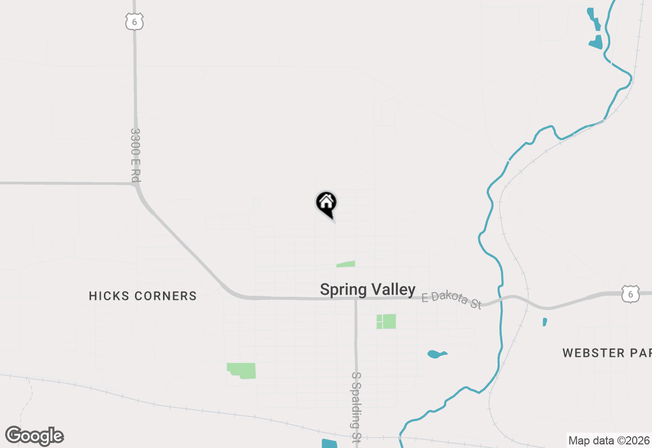 Map of 215 W 5th Street, Spring Valley, IL 61362