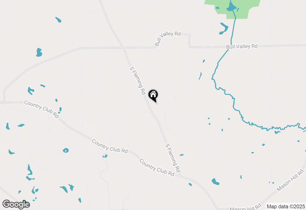 Map of 1112 S Fleming Road, Bull Valley, IL 60098