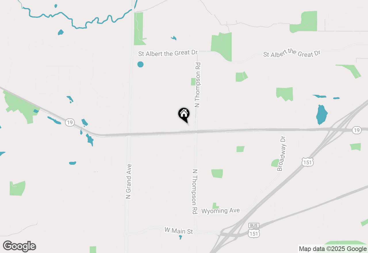 Map of 2373 Effingham Way, Sun Prairie, WI 53590