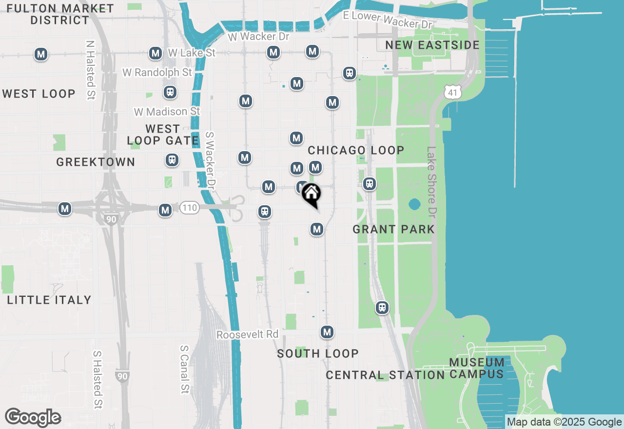Map of 520 S State Street #704, Chicago, IL 60605
