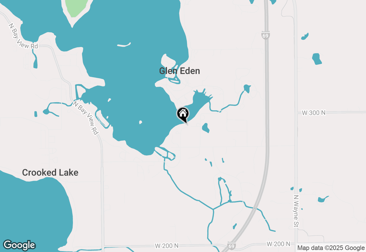Map of 155 Lane 240 Lake James, Angola, IN 46703