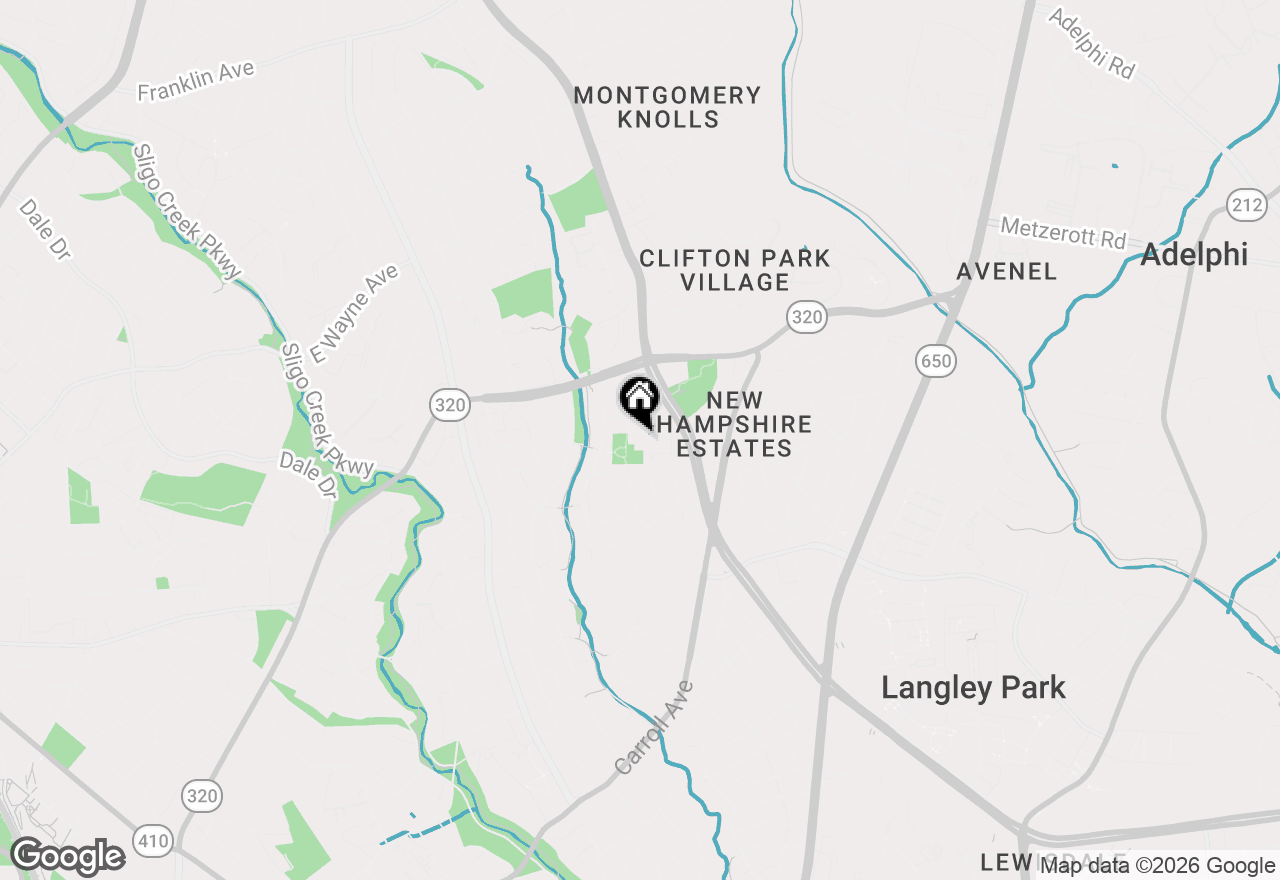 Map of 713 Seek Lane, Silver Spring, MD 20912