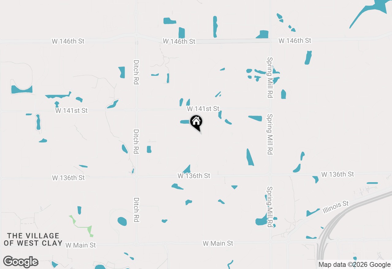 Map of 14010 Brookstone Drive, Carmel, IN 46032