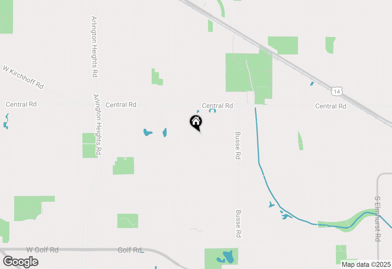 Map of 1415 E Central Road #218C, Arlington Heights, IL 60005