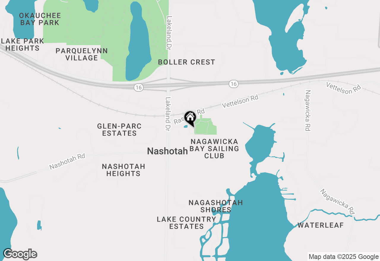 Map of N43W32801 Rasmus Rd #9E, Nashotah, WI 53058