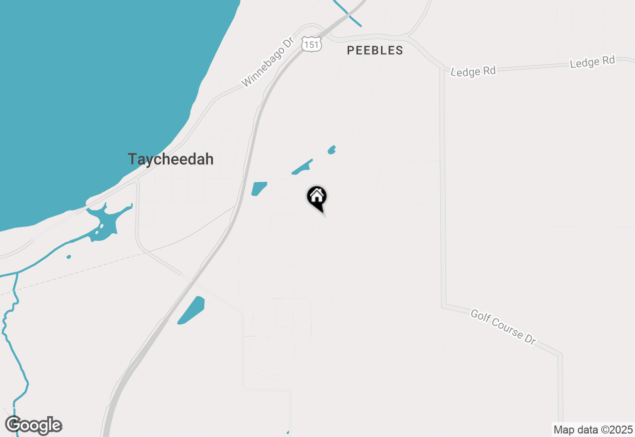 Map of Lt60 Easterlies Dr, Fond Du Lac, WI 54937