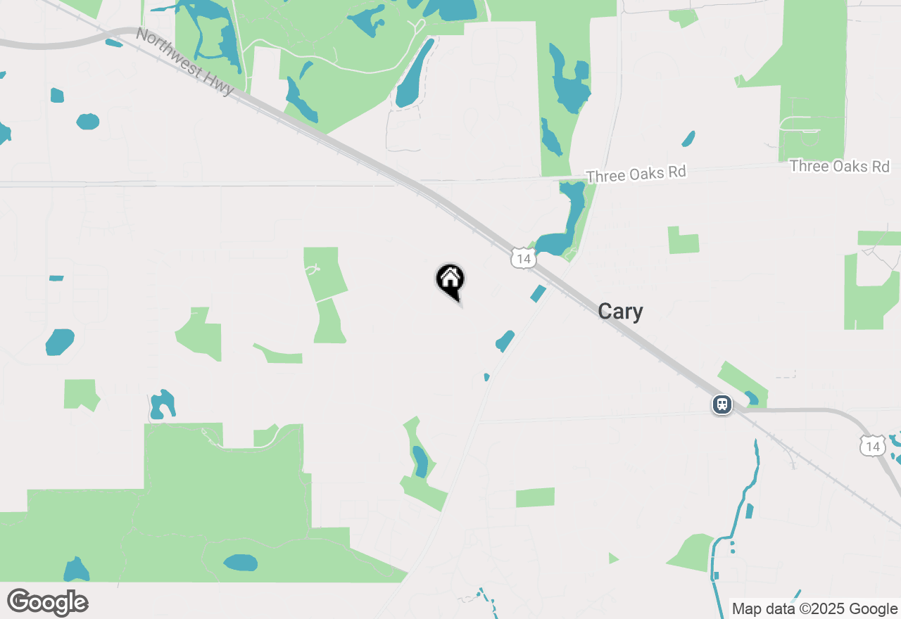 Map of 724 Cimarron Drive, Cary, IL 60013