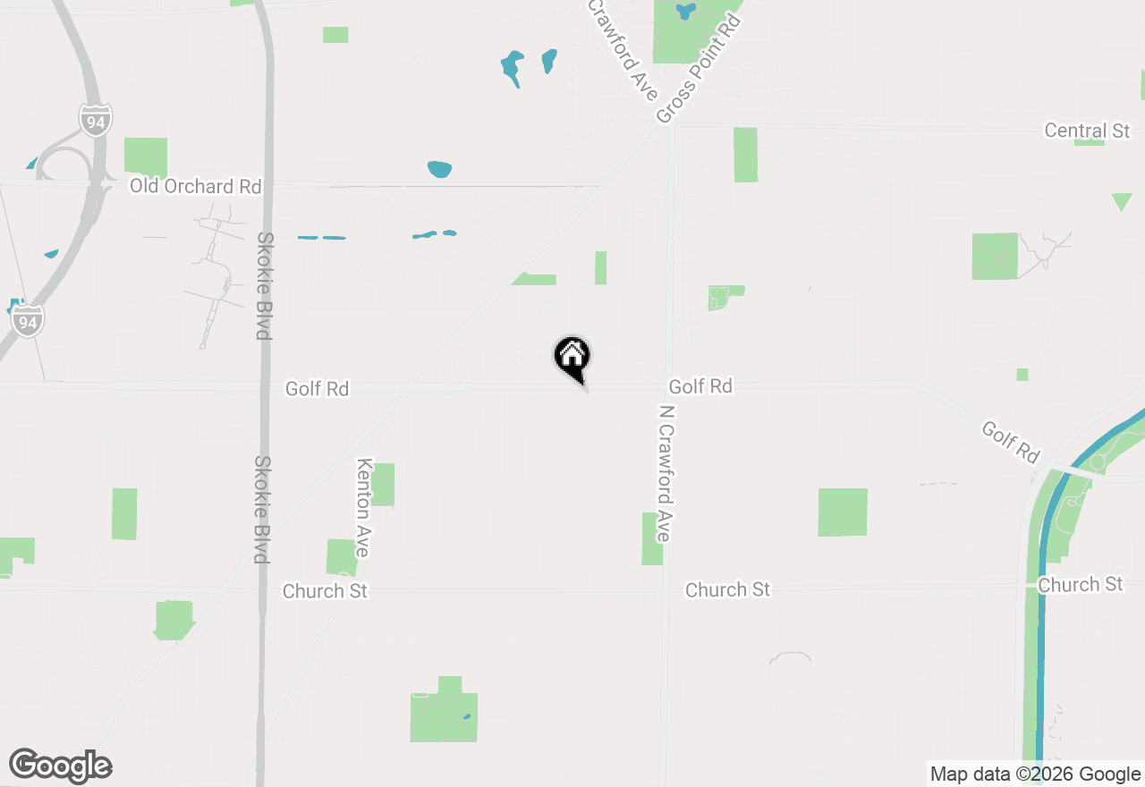 Map of 4159 Golf Road, Skokie, IL 60076