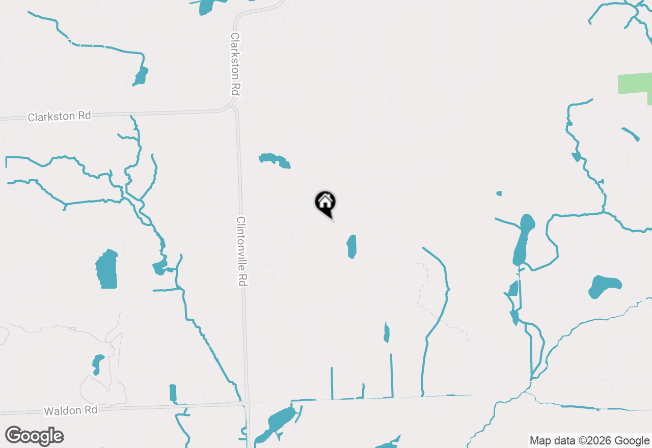 Map of 5011 Rockaway Lane, Clarkston, MI 48348