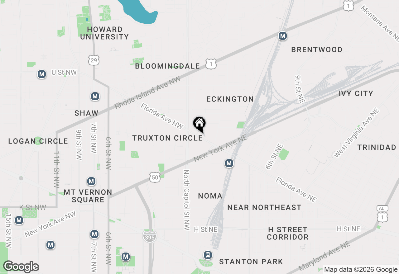 Map of 50 Florida Avenue Ne #312, Washington, DC 20002