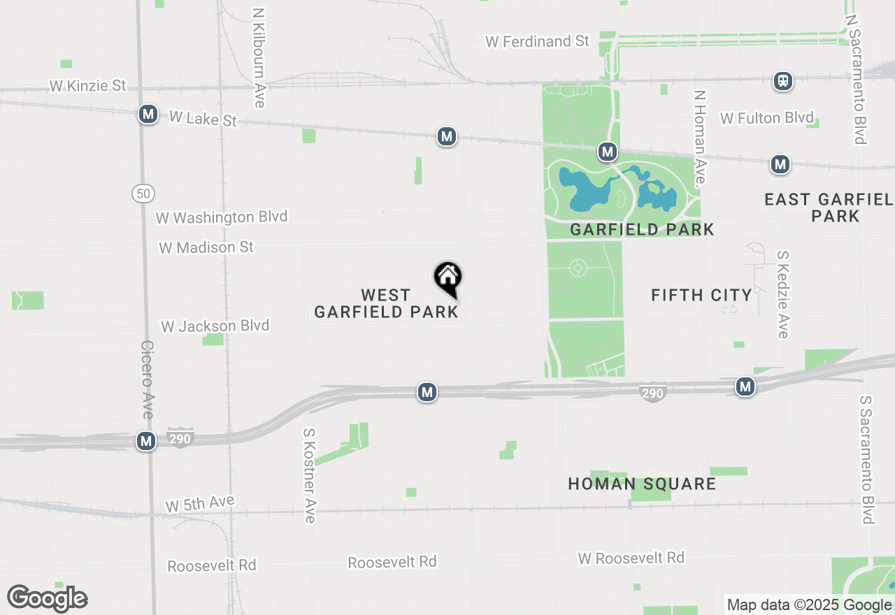 Map of 4025 W Adams Street, Chicago, IL 60624