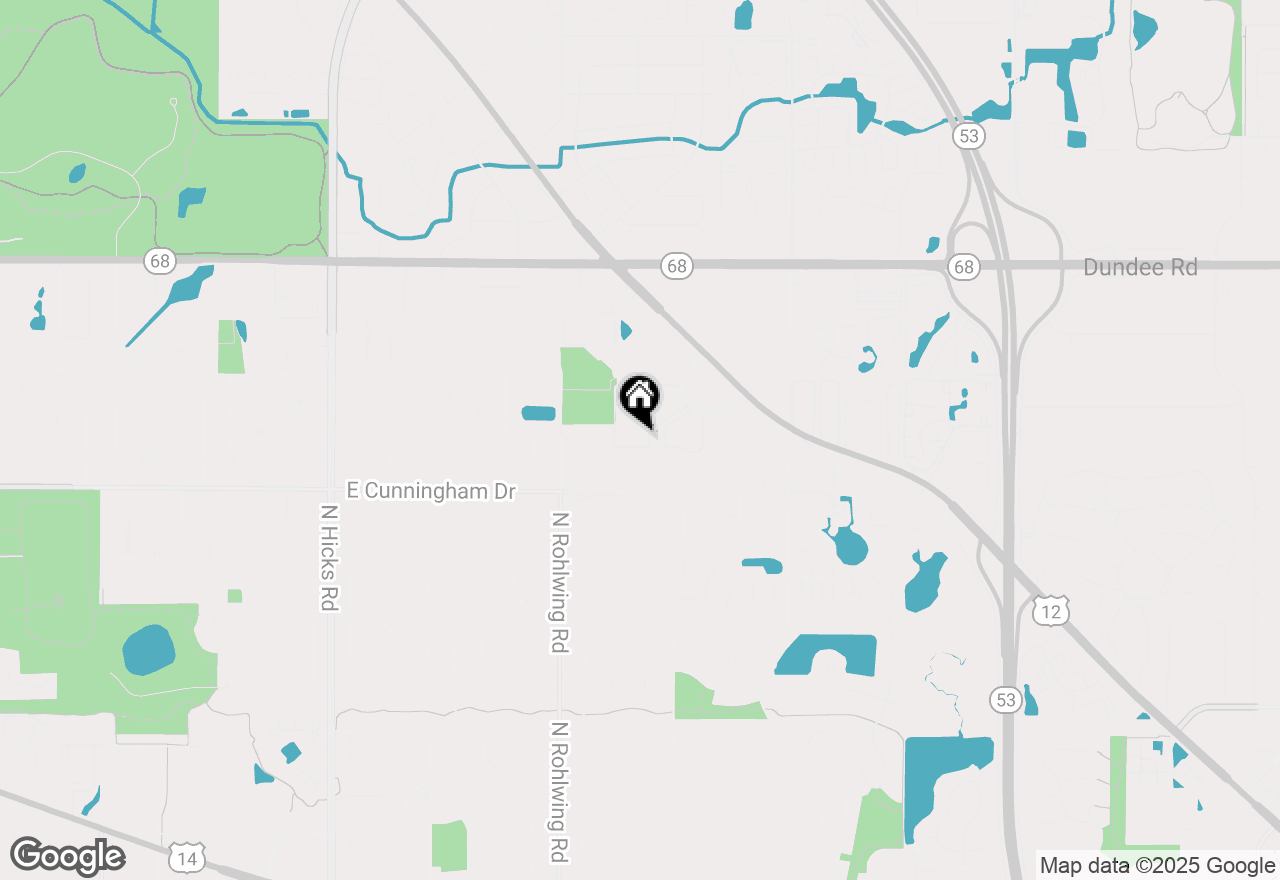 Map of 1469 N Winslowe Drive #201, Palatine, IL 60074