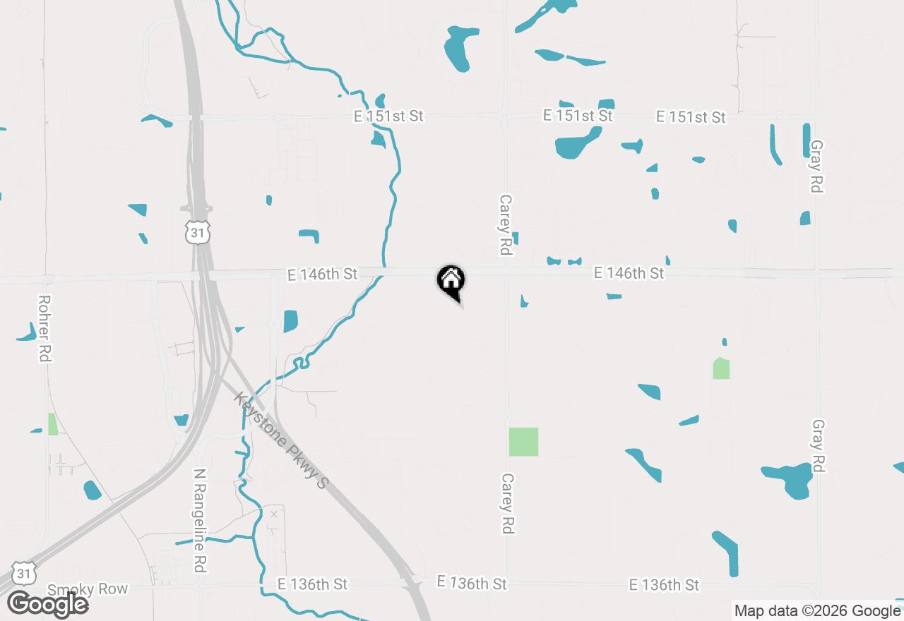 Map of 3083 Jason Street, Carmel, IN 46033