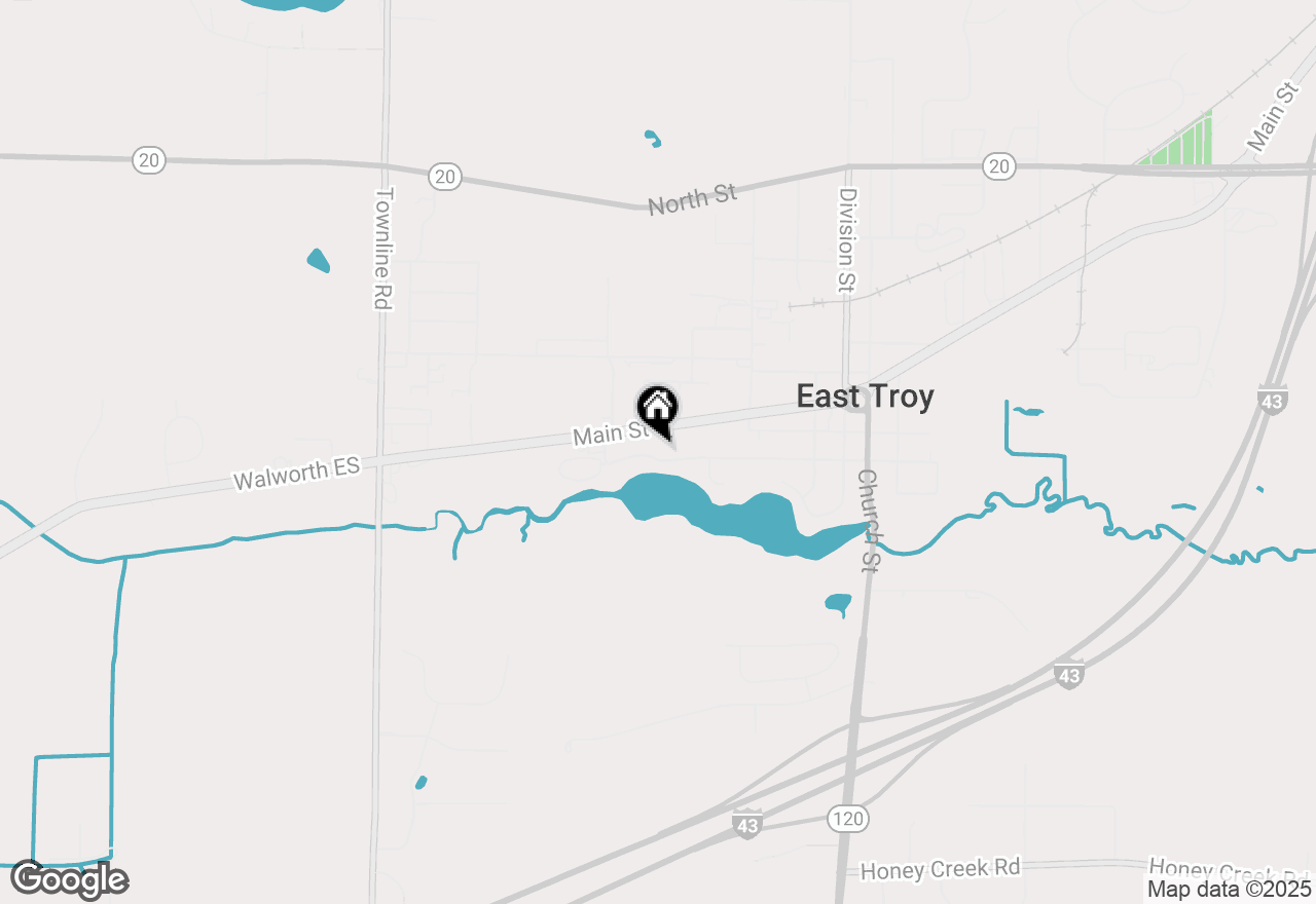 Map of 3056 South St, East Troy, WI 53120