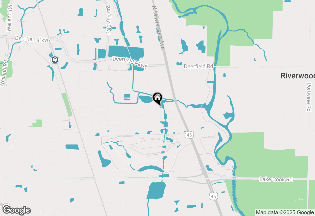 Map of 396 Kildeer Lane, Deerfield, IL 60015