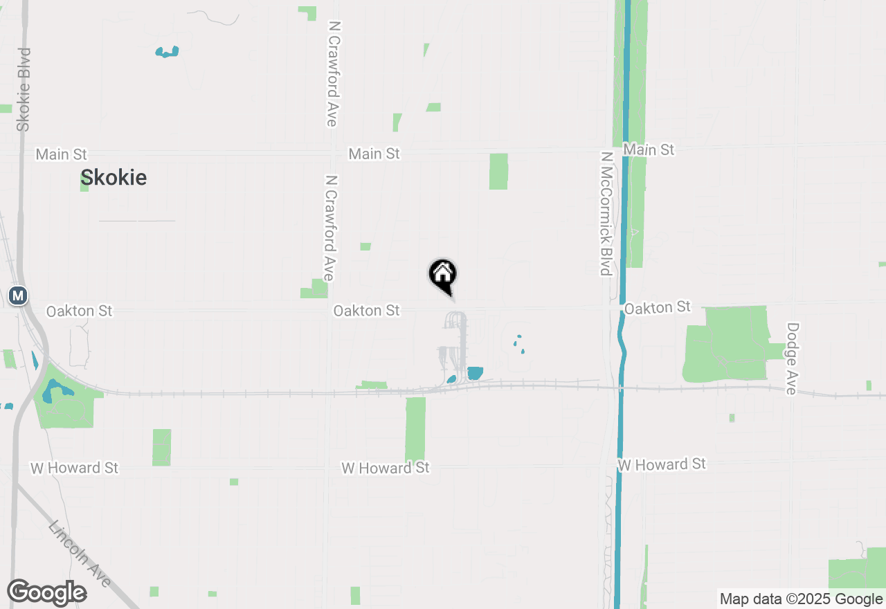 Map of 3700 Oakton Street, Skokie, IL 60076