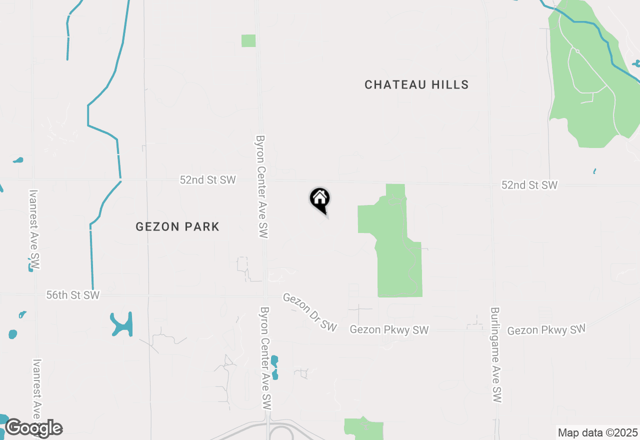 Map of 5347 S Pine Slope Court, Wyoming, MI 49519