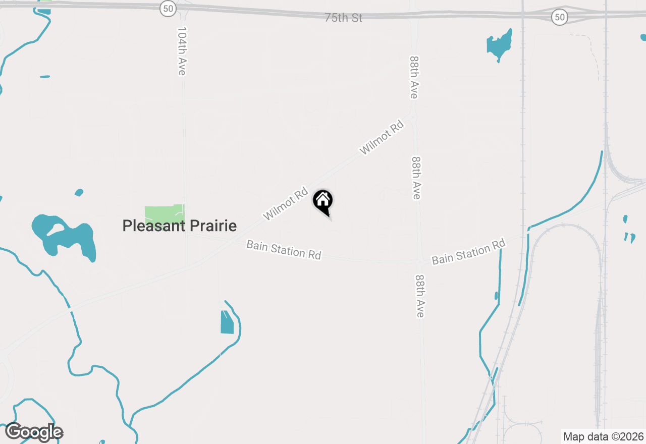 Map of 8555 Summit Pl, Pleasant Prairie, WI 53158