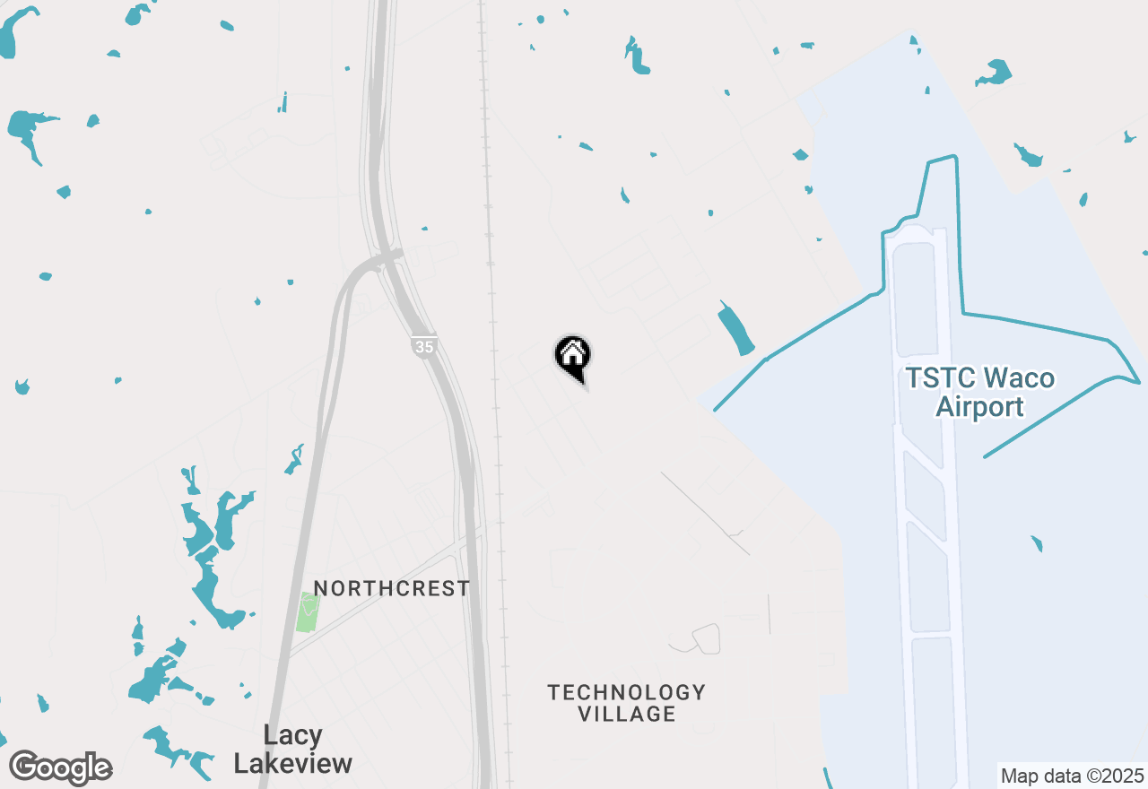 Map of 203 Faye Street, Lacy Lakeview, TX 76705