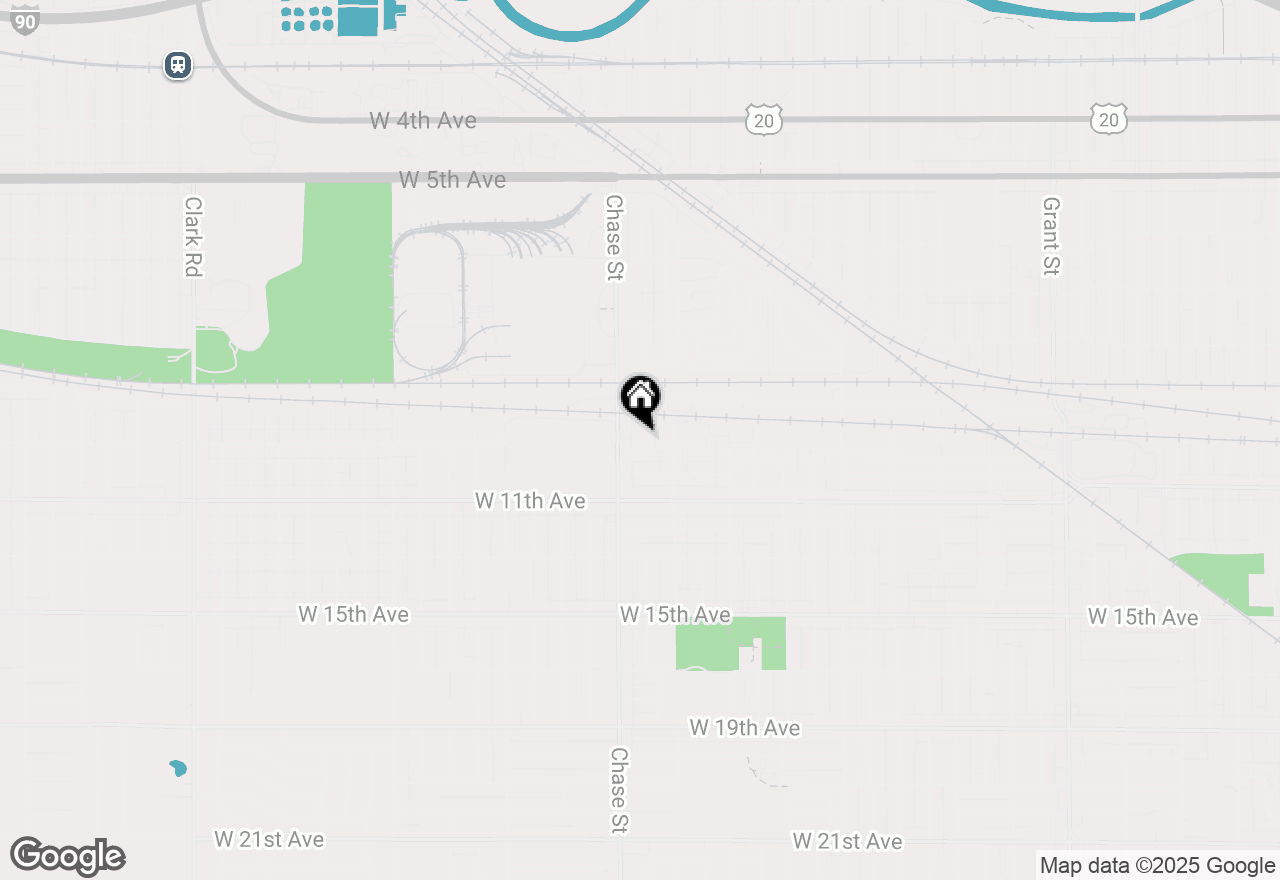 Map of 2952 W 10th Avenue, Gary, IN 46404