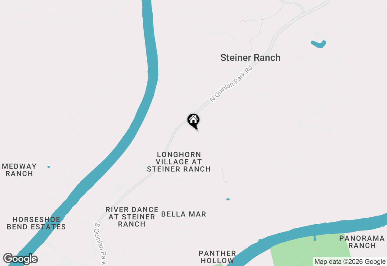 Map of 12820 Rush Creek Ln, Austin, TX 78732