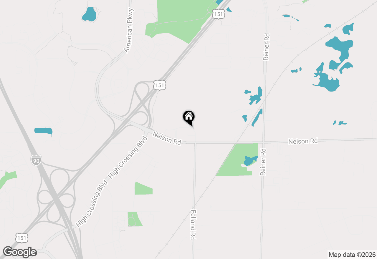 Map of 4034 Felland Road, Madison, WI 53718