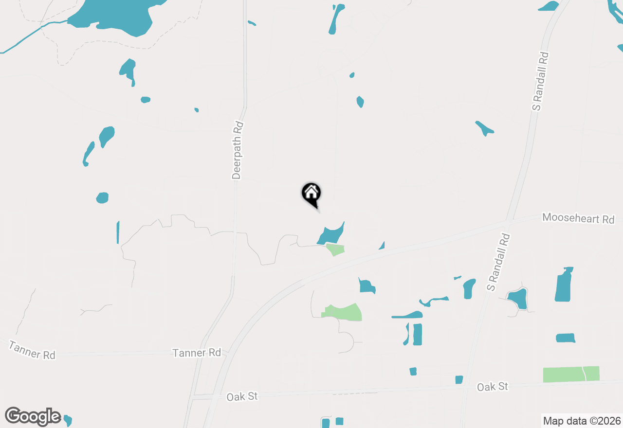 Map of 1590 Patterson Avenue, North Aurora, IL 60542