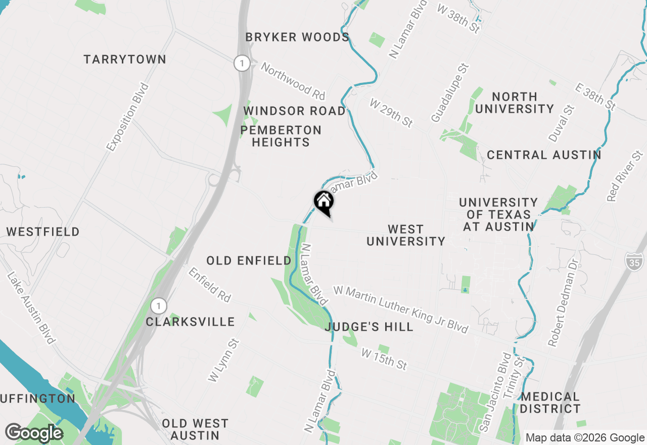 Map of 2400 Longview St #C-106, Austin, TX 78705