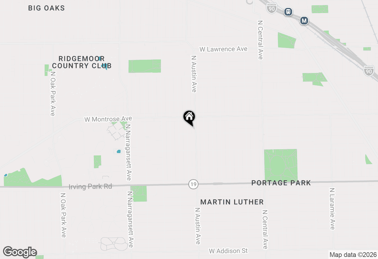 Map of 4315 N Mcvicker Avenue, Chicago, IL 60634