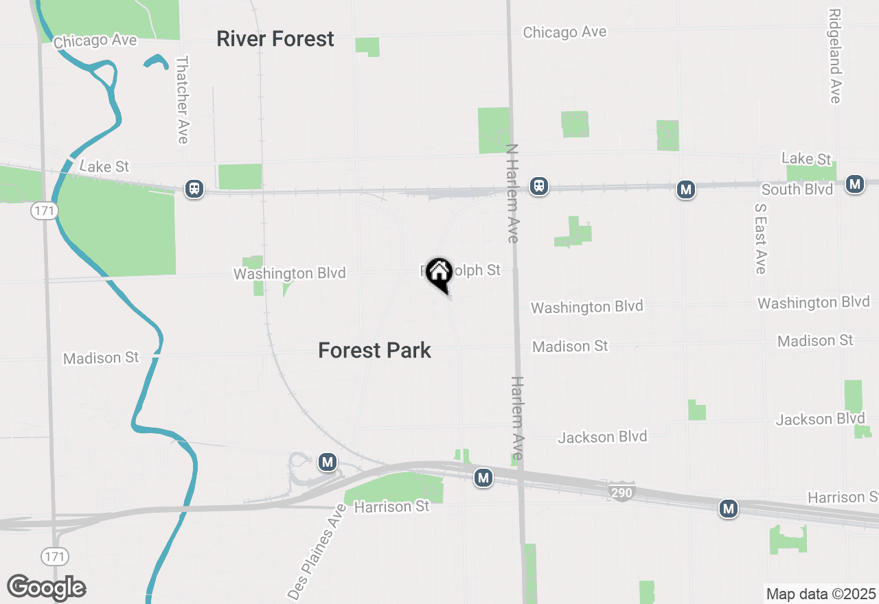 Map of 239 Circle Avenue, Forest Park, IL 60130